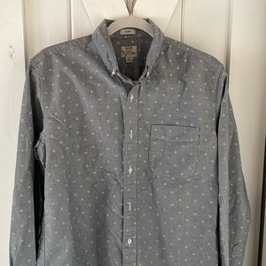 J Crew Oxford, paisley pattern